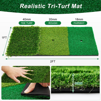 ⛳️10 * 7 Ft Golf Practice Hitting Net